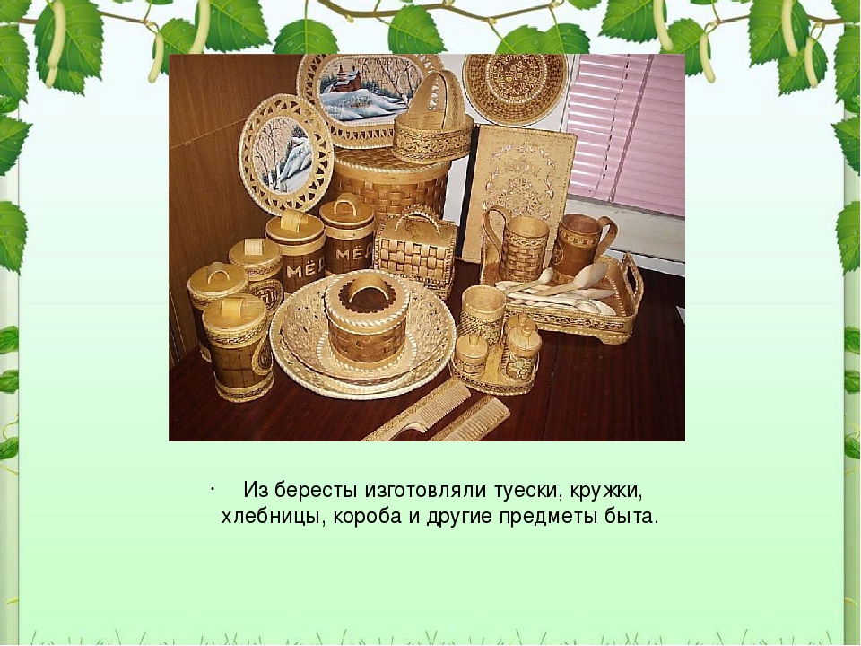 Презентация для дошкольников "Рсскажите детям о березе"