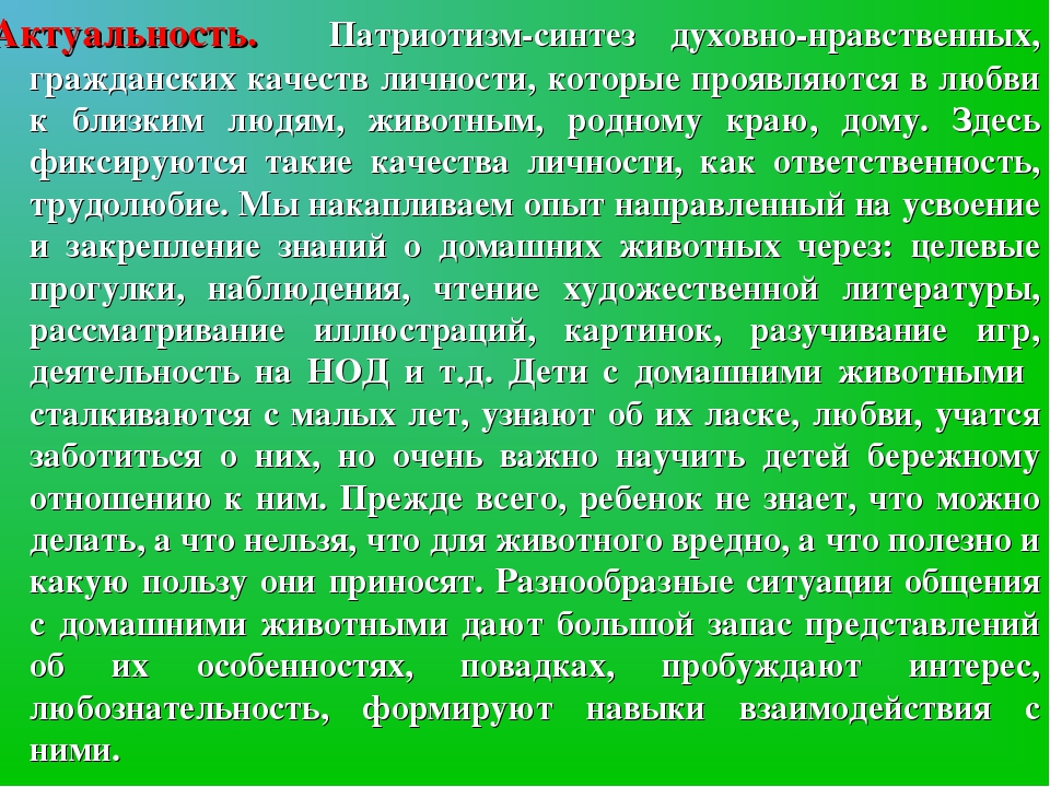 Презентация проекта "Домашние животные"