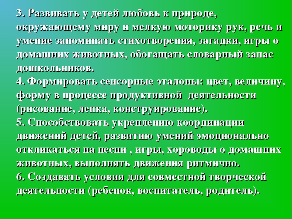 Презентация проекта "Домашние животные"