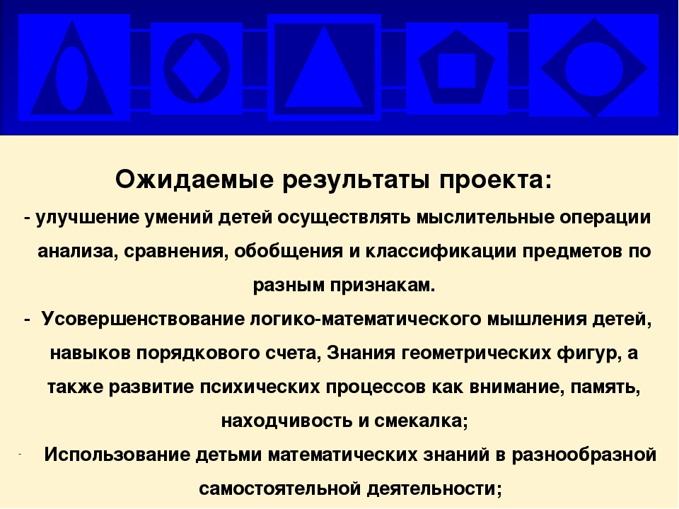 Презентация проекта "Страна сказочной математики"