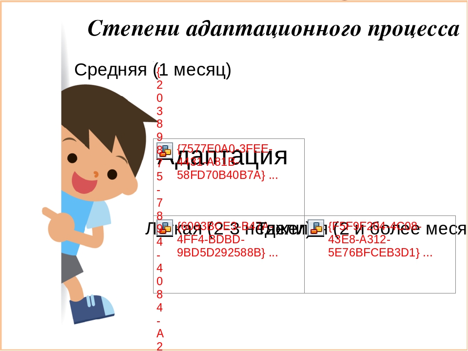 Презентация "Адаптация детей младшего возраста"