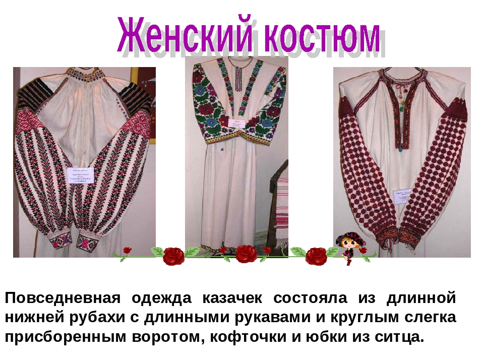 Презентация "Одежда Кубанских казаков"