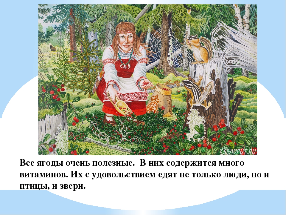Презентация для дошкольников "Ягоды ЮГРЫ"