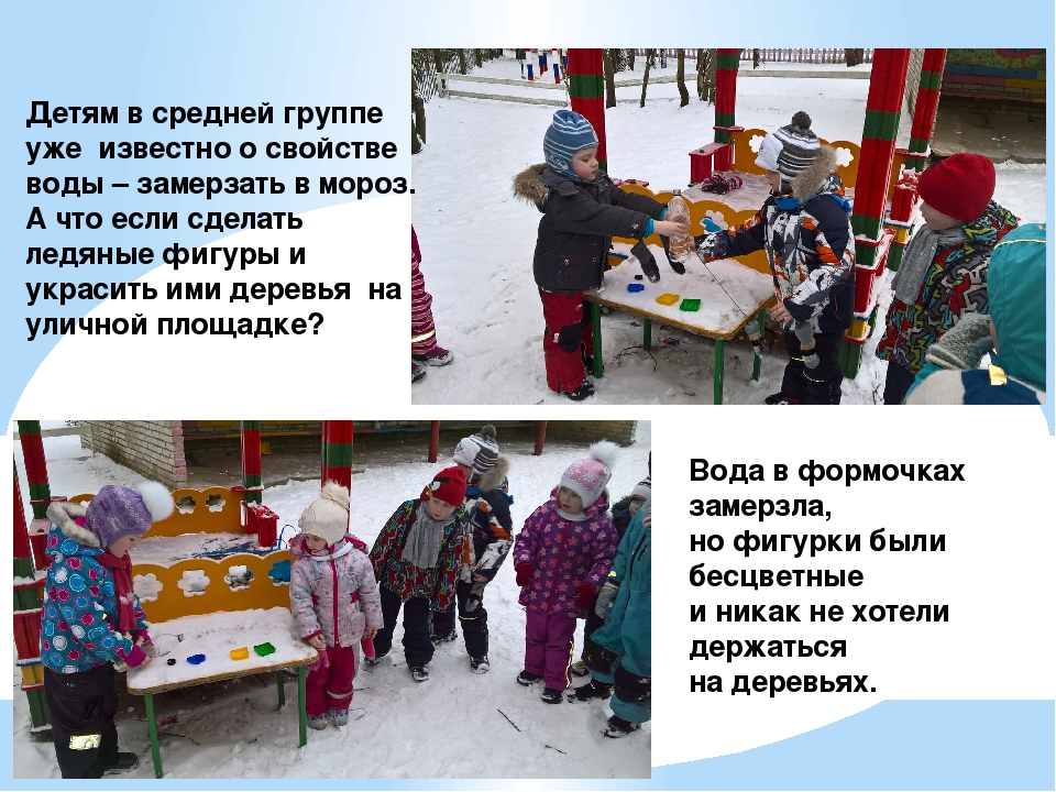 Проектная деятельность в ДОУ "Ледяная радуга"