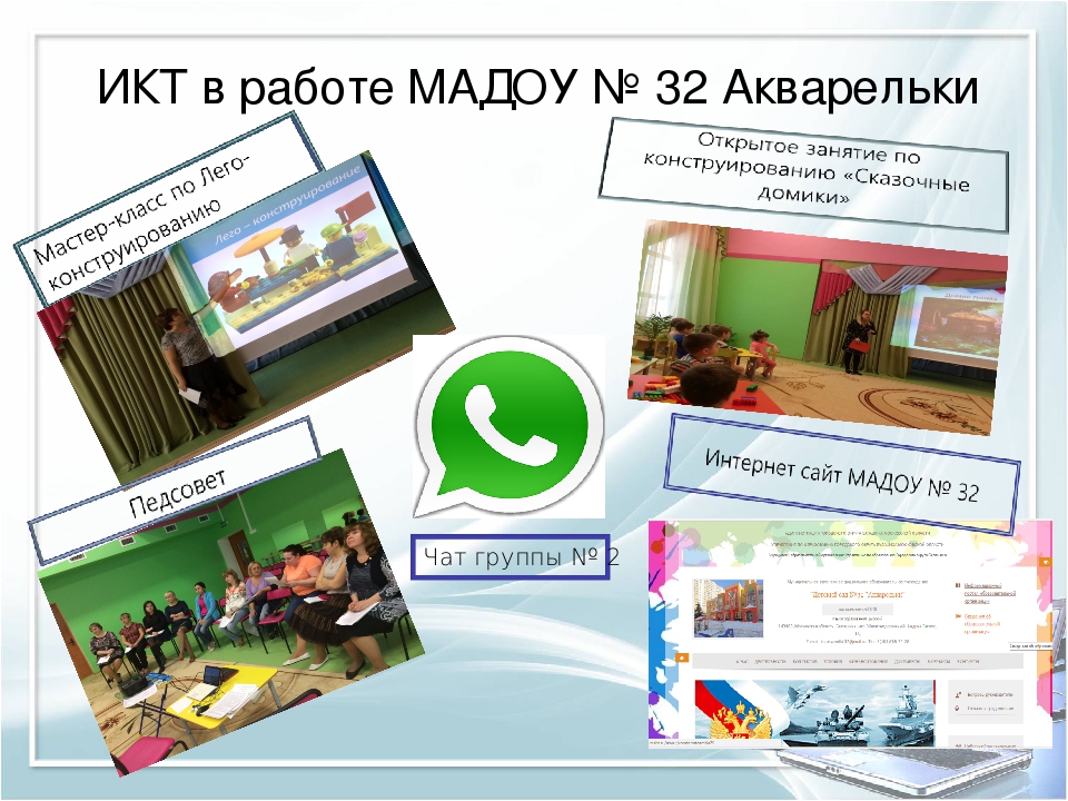 Презентация "Использование информационно-коммуникационных технологий (ИКТ) в работе ДОУ"