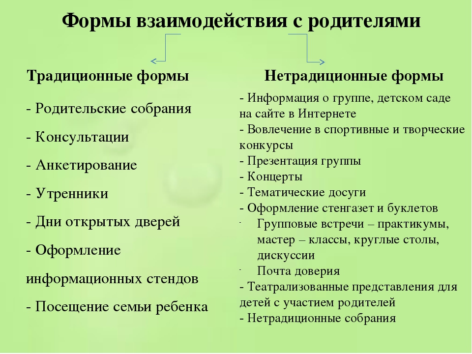Презентация "Партнёрские взаимоотношения семьи и детского сада"