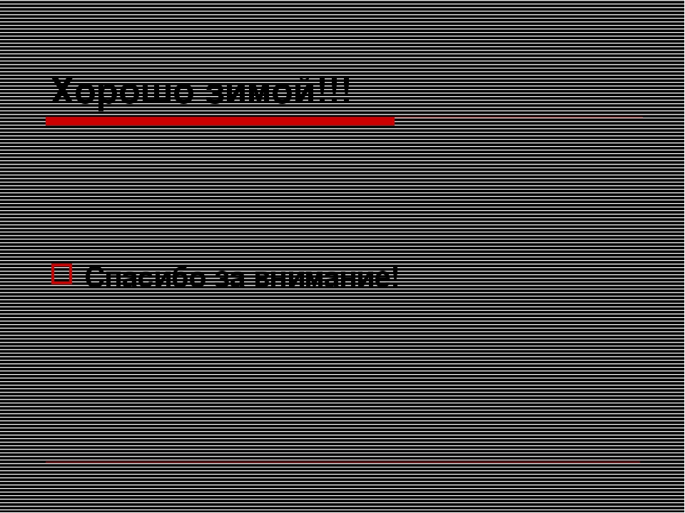 Презентация "Путешествие в зимний лес"