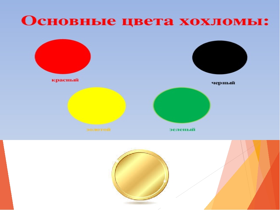 Презентация на тему "Викторина "Золотая Хохлома".