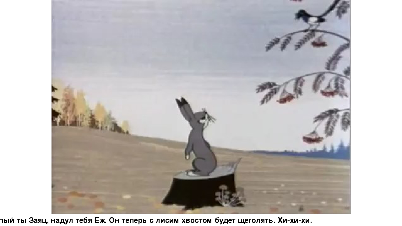 Презентация по сказке В. Сутеева "Хвосты"