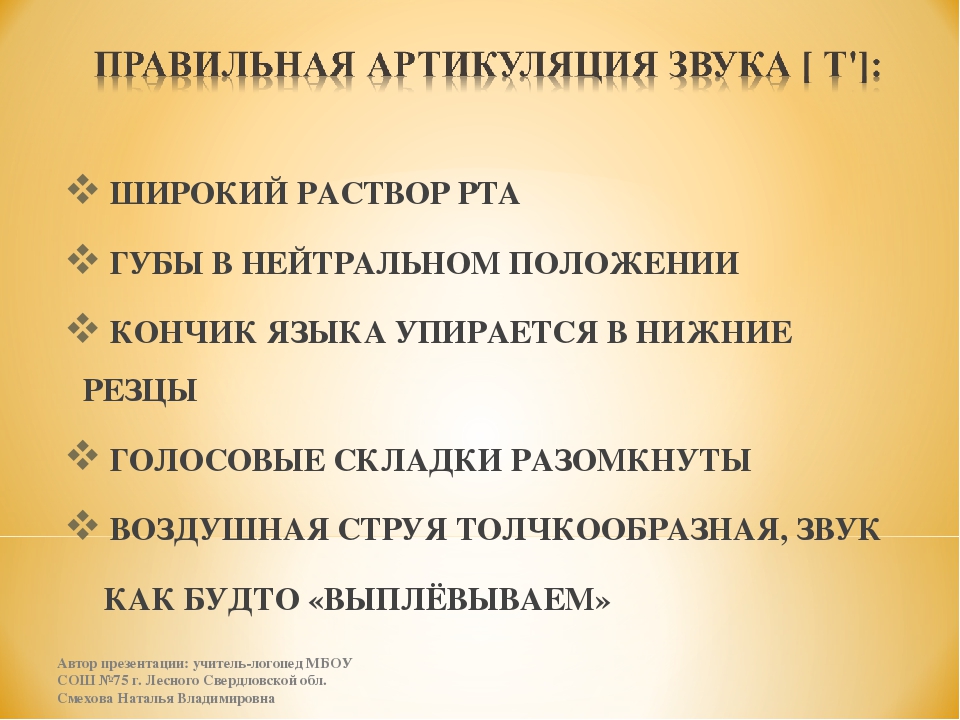 Презентация логопедического занятия "Автоматизация звука Ть в словах"