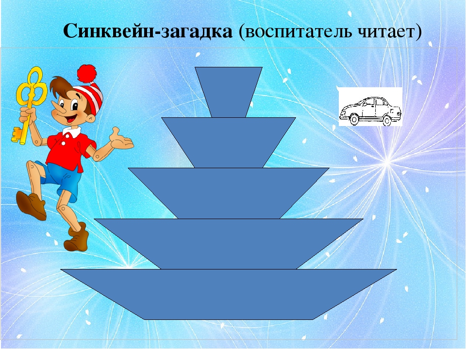 Схема составления синквейна