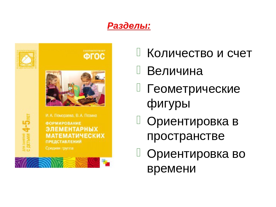 Презентация. "Математика для дошкольников."