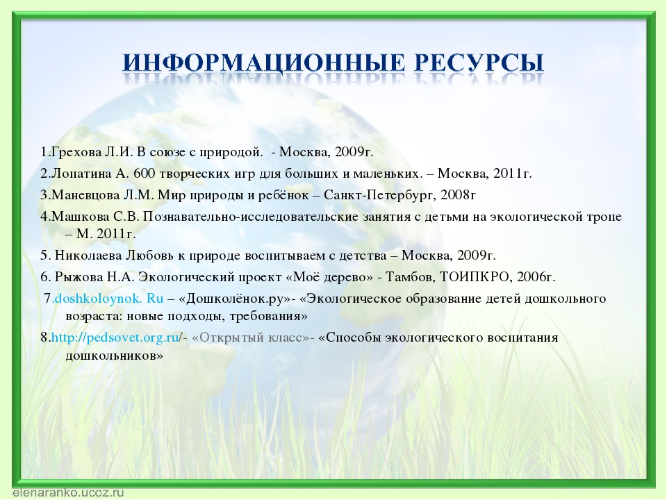 Формирование экологической культуры дошкольников через активное исследование и игровые формы