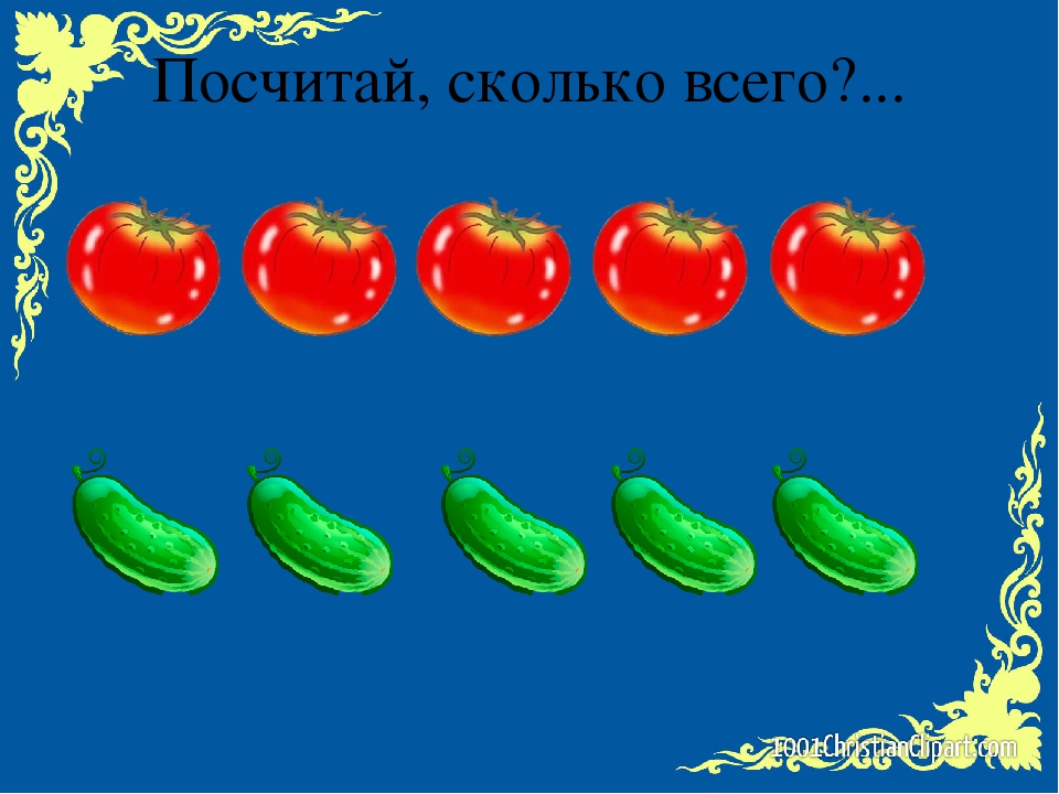 Презентация ФЭМП на тему "Что мы можем посчитать (средняя группа)