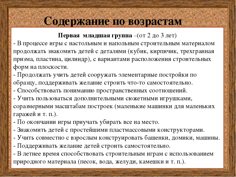 Конструктивно-модельная деятельность в детском саду