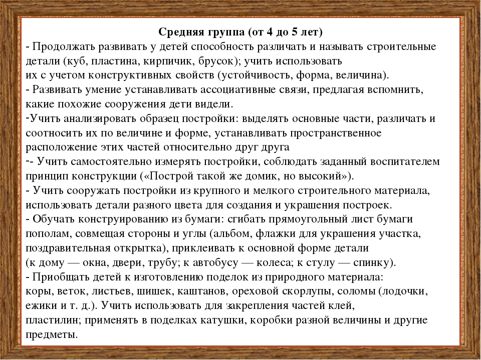 Конструктивно-модельная деятельность в детском саду