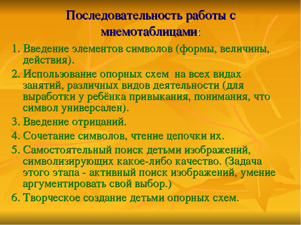 Мнемотехника вДОУ развитии связной речи у дошкольников»