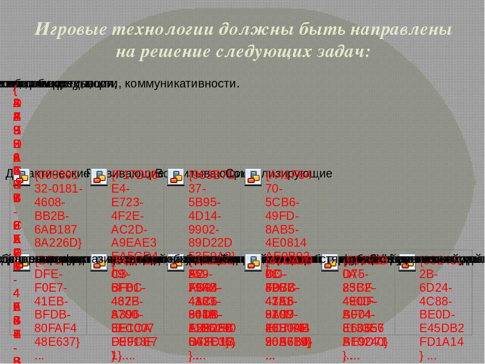 Современные игровые технологии в ДОУ