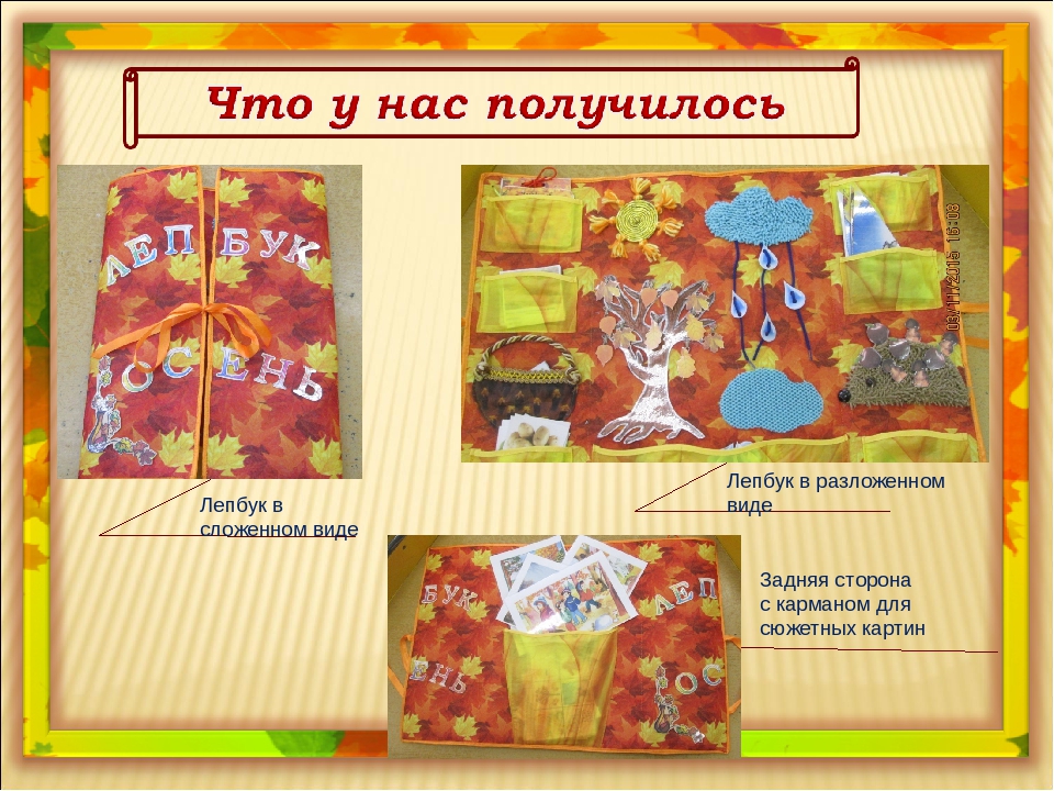 Многофункциональное пособие "Лепбук. Осень"
