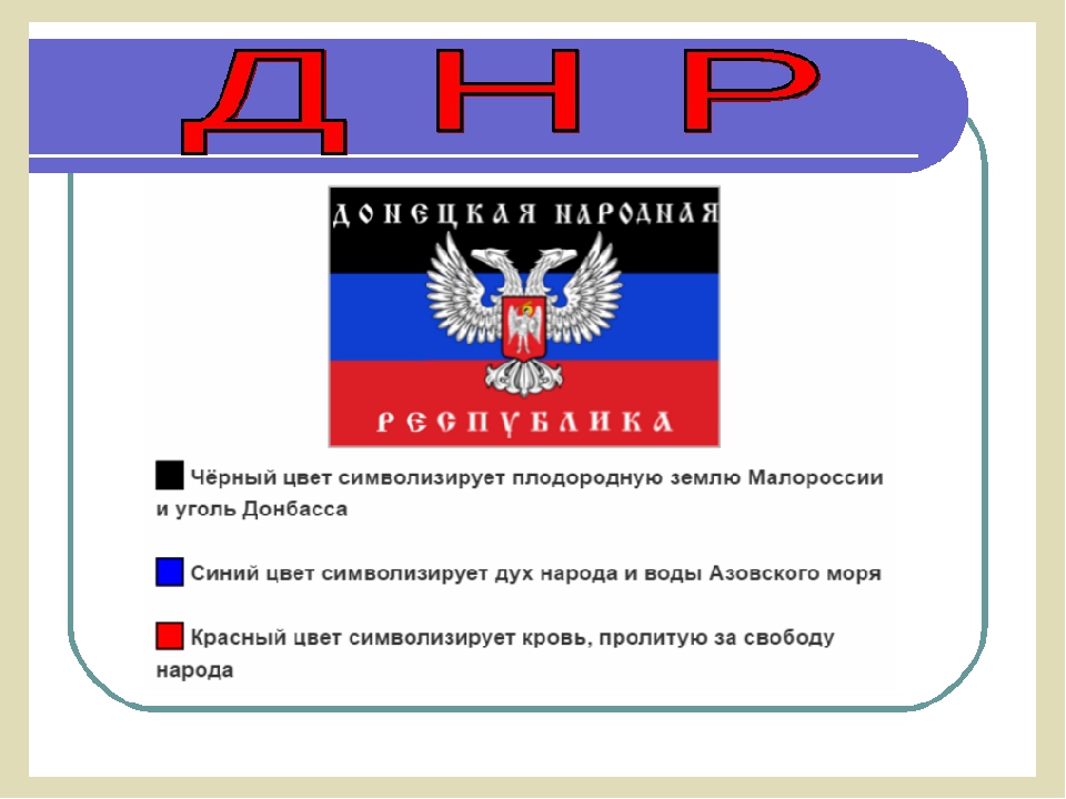 Презентация " День Флага ДНР "