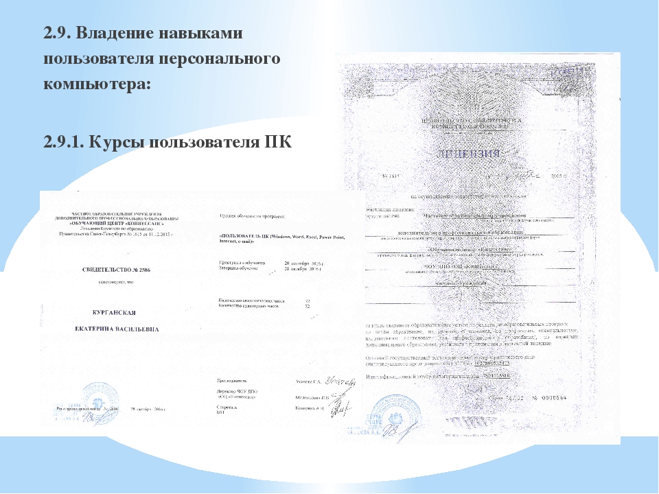 Консультация по оформлению профессионального партфолио для получения категории