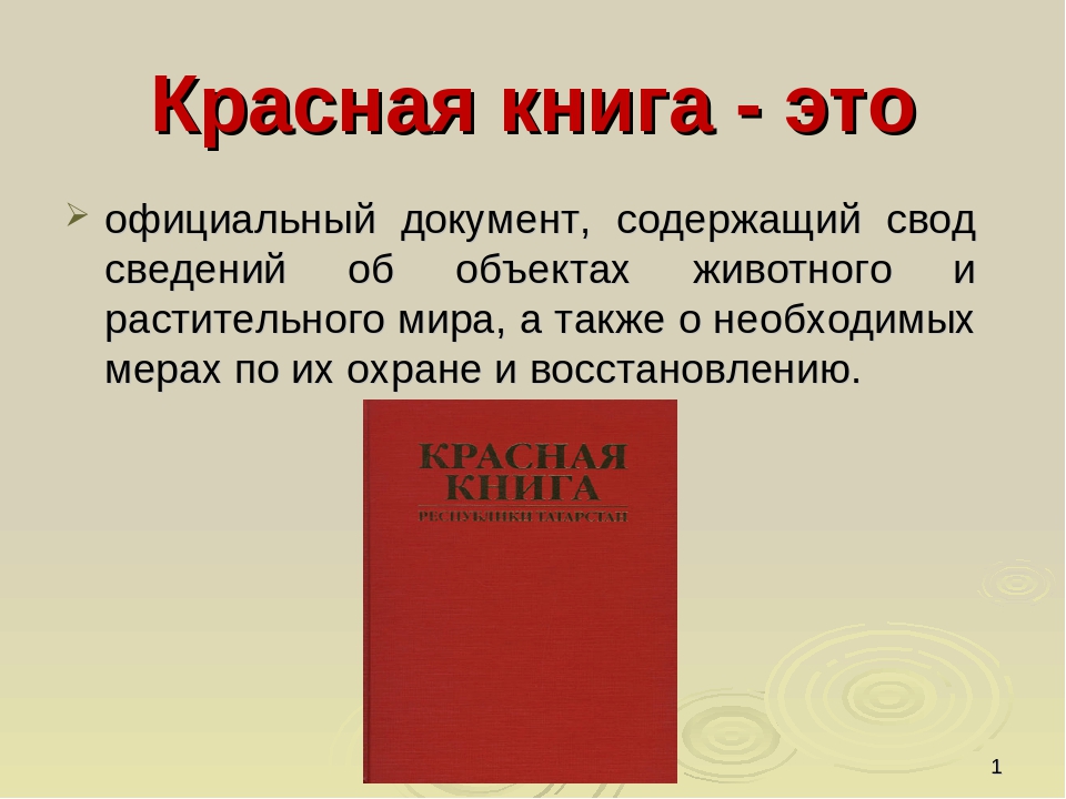 Красная книга карта