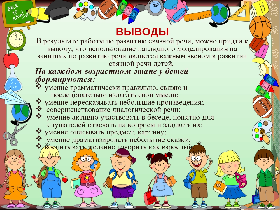 Моделирование как форма работы по речевому развитию с детьми дошкольного возраста