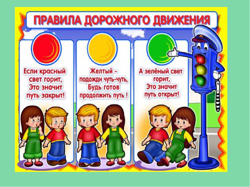 Презентация для дошкольников "Инструктаж по ПДД"