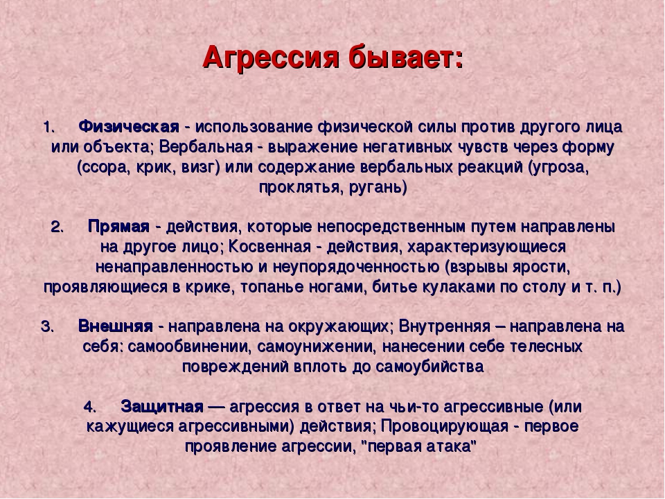 Презентация " Снижение агрессии".