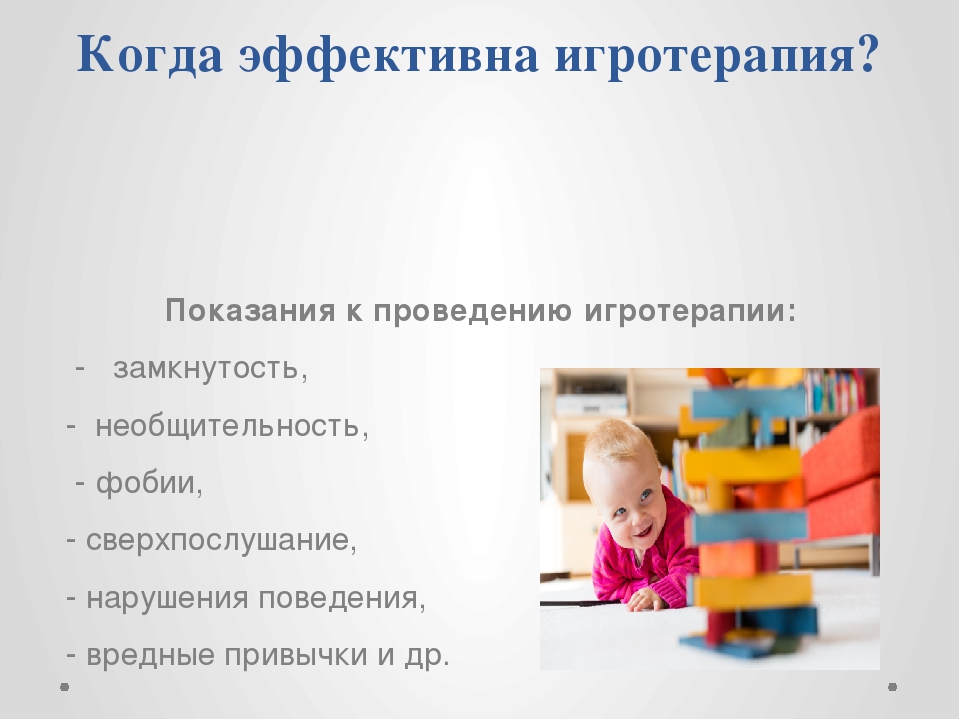 Презентация игровая терапия