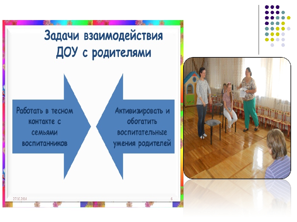 Презентация "Формы взаимодействия с семьей"