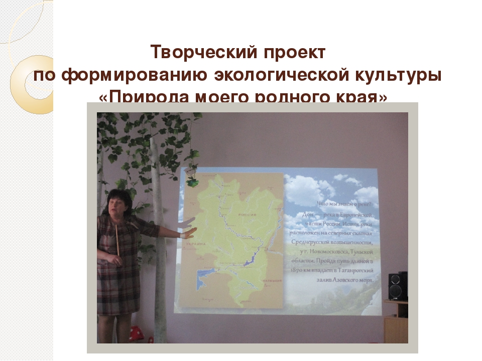 Творческий проект "Природа моего родного края"