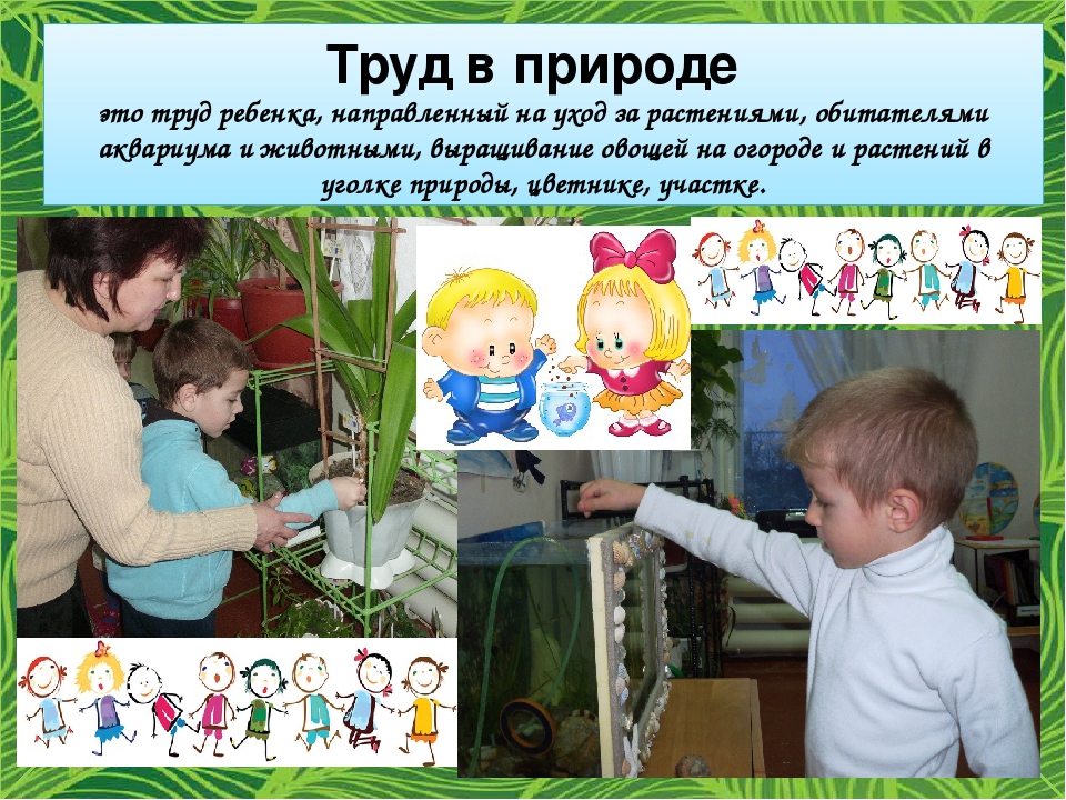 "Организация труда детей в ДОУ в соответствии с ГОС ДО»