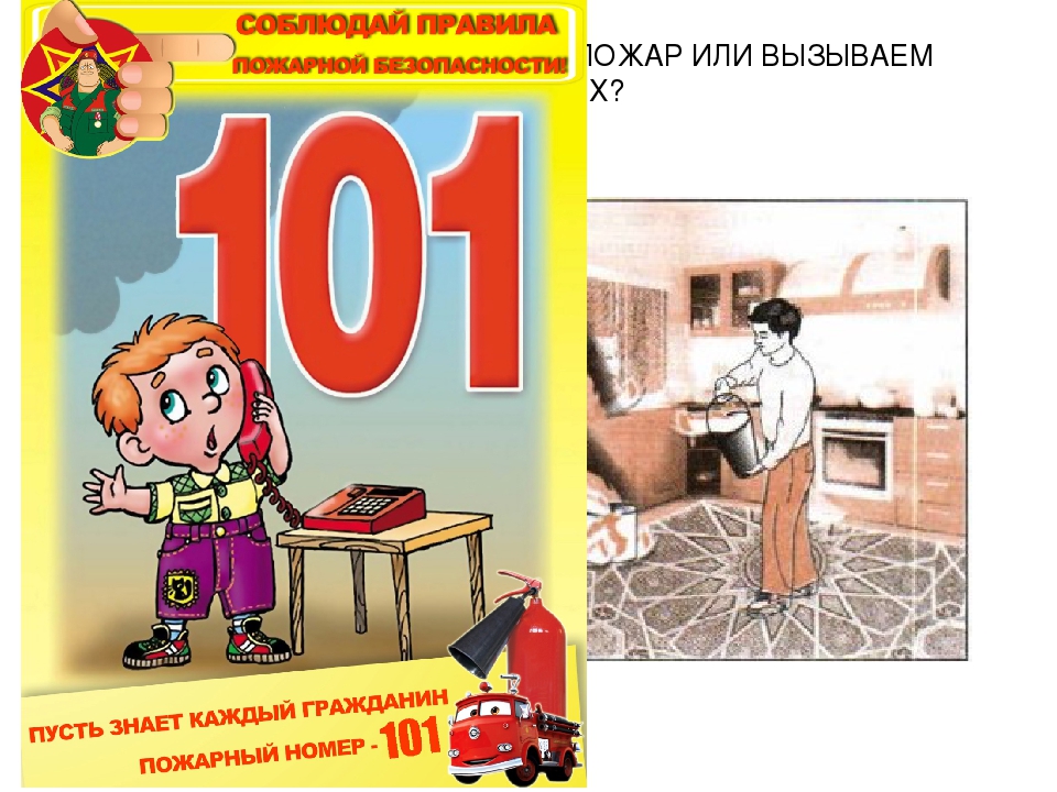 Пожарный номер 101