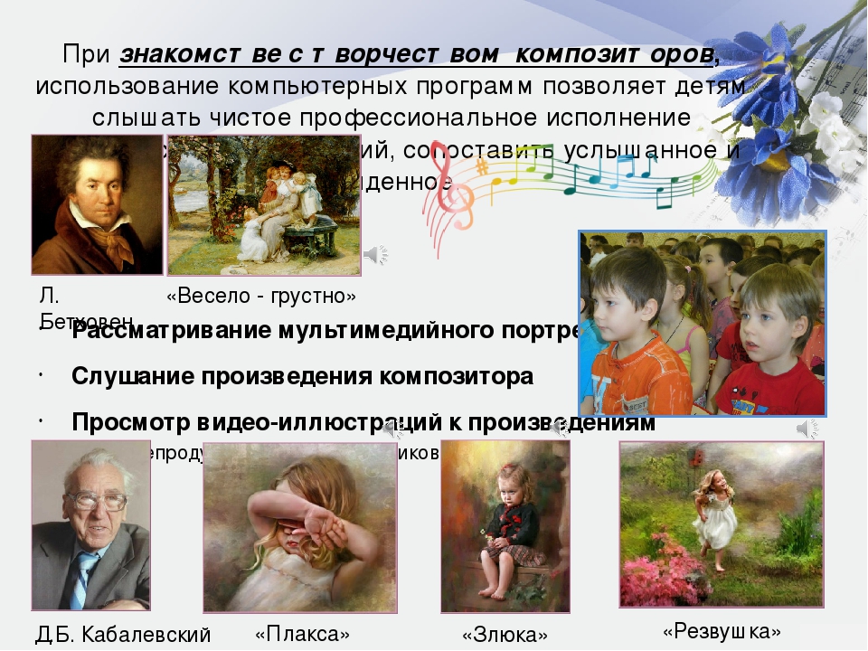 Презентация "Применение ИКТ при приобщении детей к музыкальному искусству"