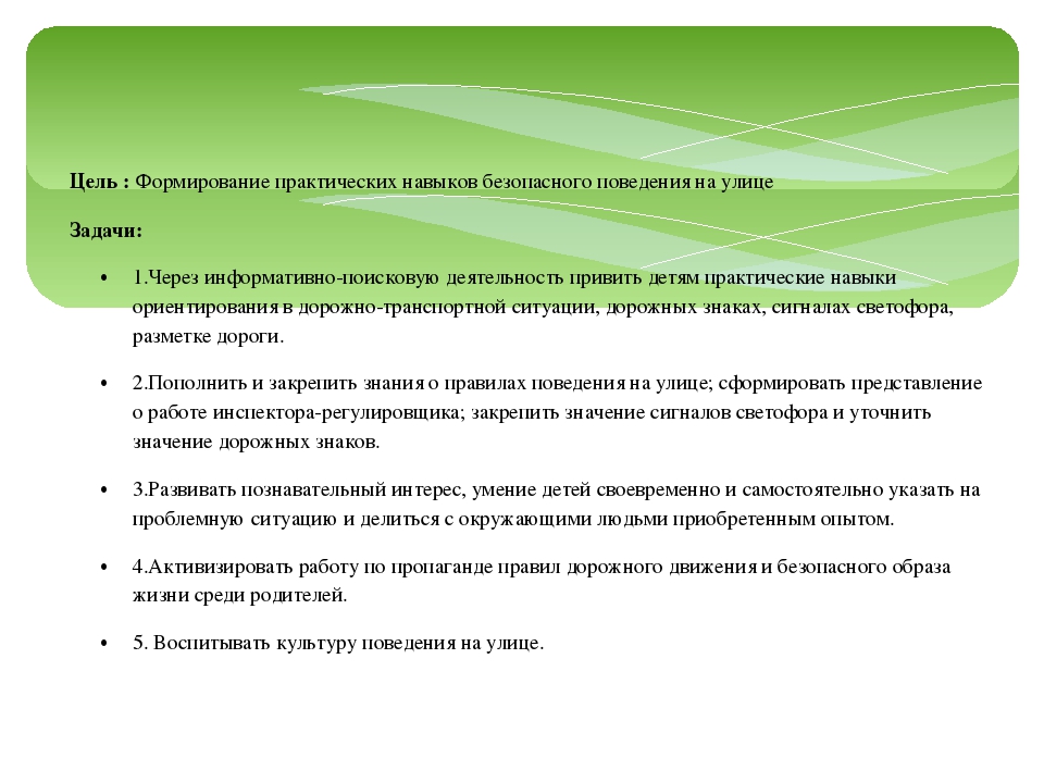 Организация работы с детьми "Дорожная Азбука"
