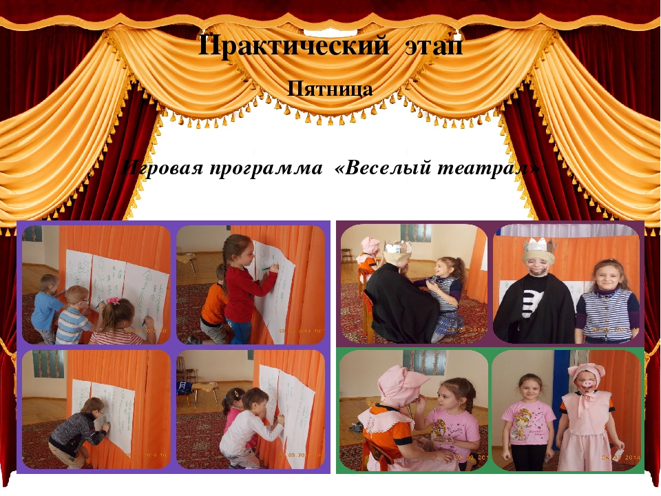 Презентация "Учимся играть в театр"