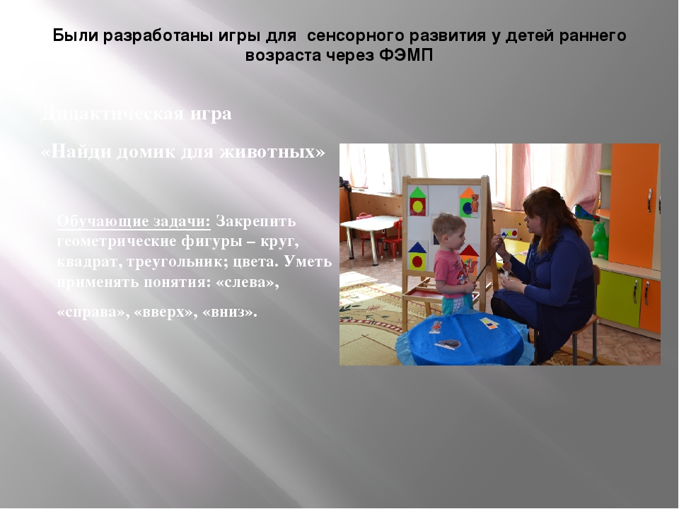 Роль дидактической игры в развитие детей раннего возраста