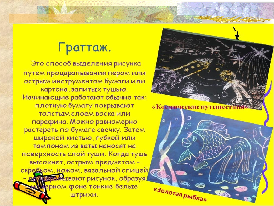 Презентация на тему" Техники нетрадиционного рисования".