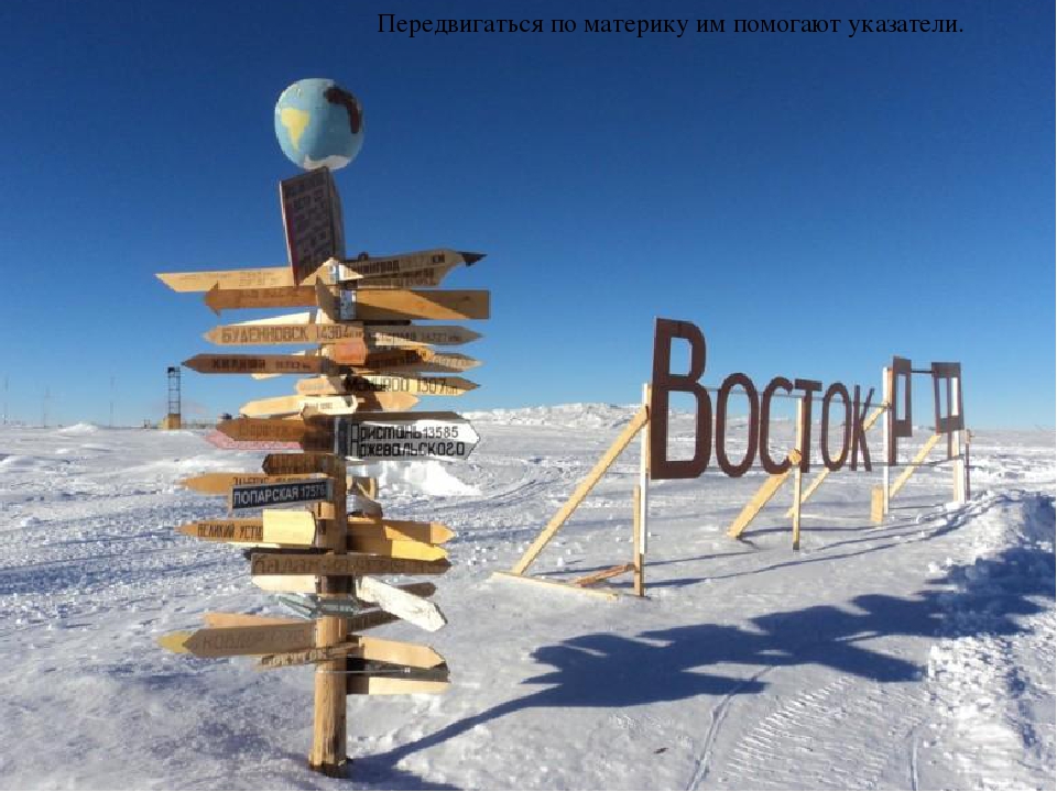 Презентация "Полюса земли" для дошкольников
