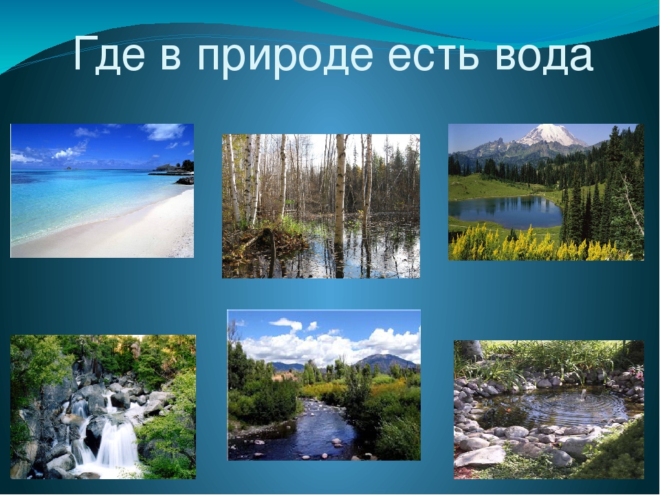 Встречающиеся в природе. Где в природе есть вода. Где есть вода. Где в природе встречается вода. Где находится вода в природе.