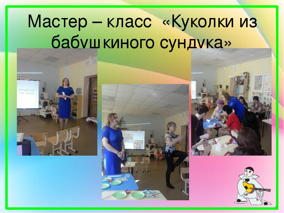 Презентация проекта "Волшебный мир театра"