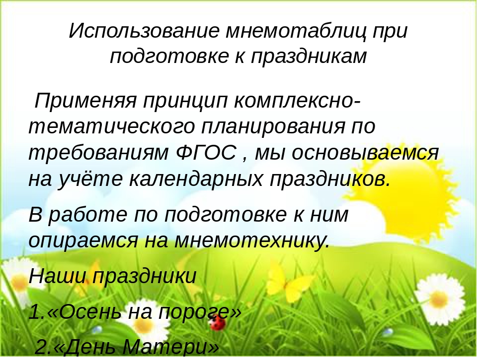 Использование мнемотехники в развитии связной речи дошкольников.