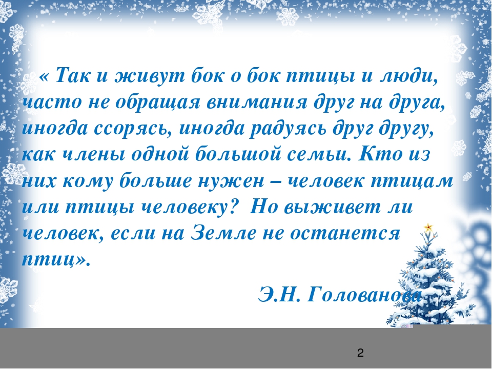 Презентация "проект зимующие птицы" для средней группы