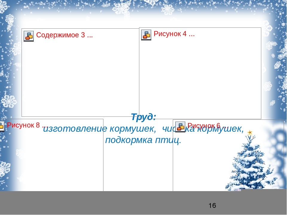 Презентация "проект зимующие птицы" для средней группы