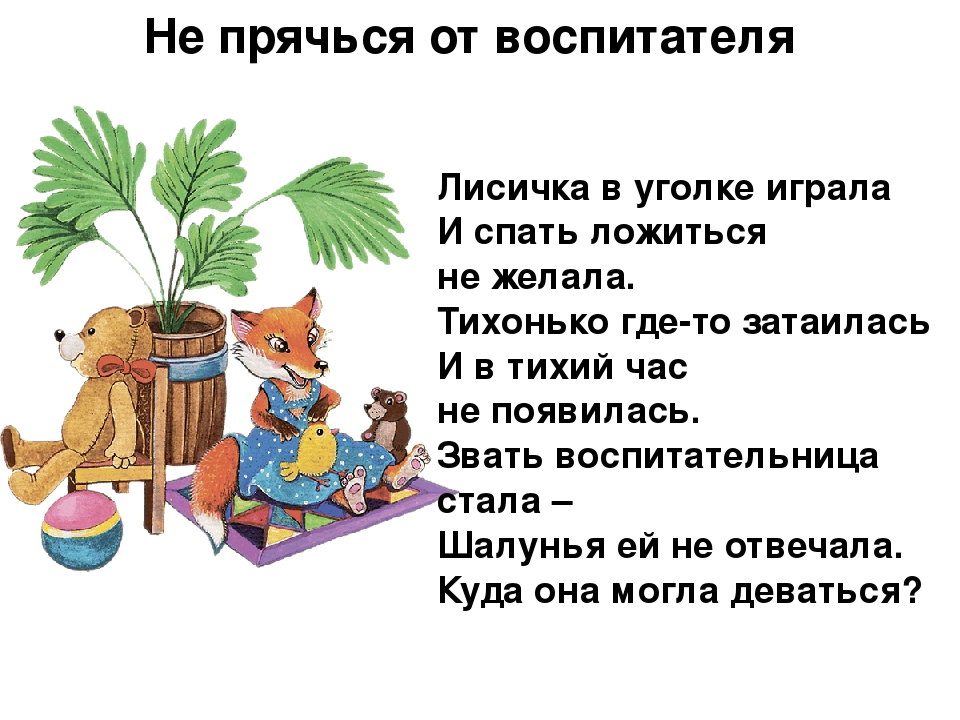Презентация для детского сада "Правила поведения в детском саду"