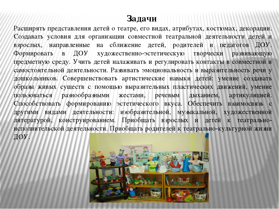 Презентация на тему "Театрально-игровая деятельность с детьми старшего дошкольного возраста"