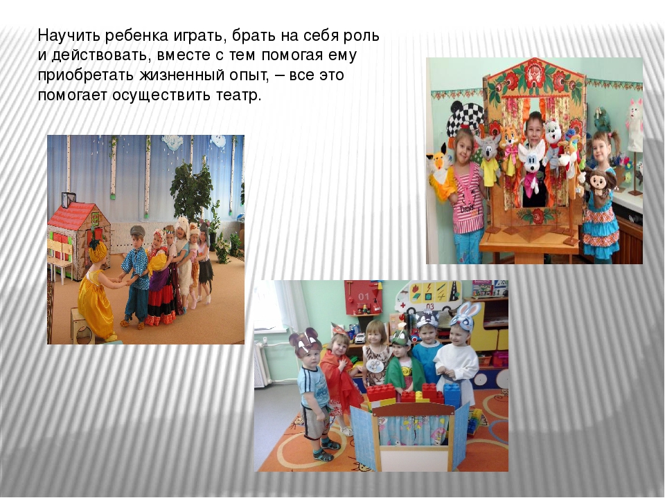 Презентация на тему "Театрально-игровая деятельность с детьми старшего дошкольного возраста"