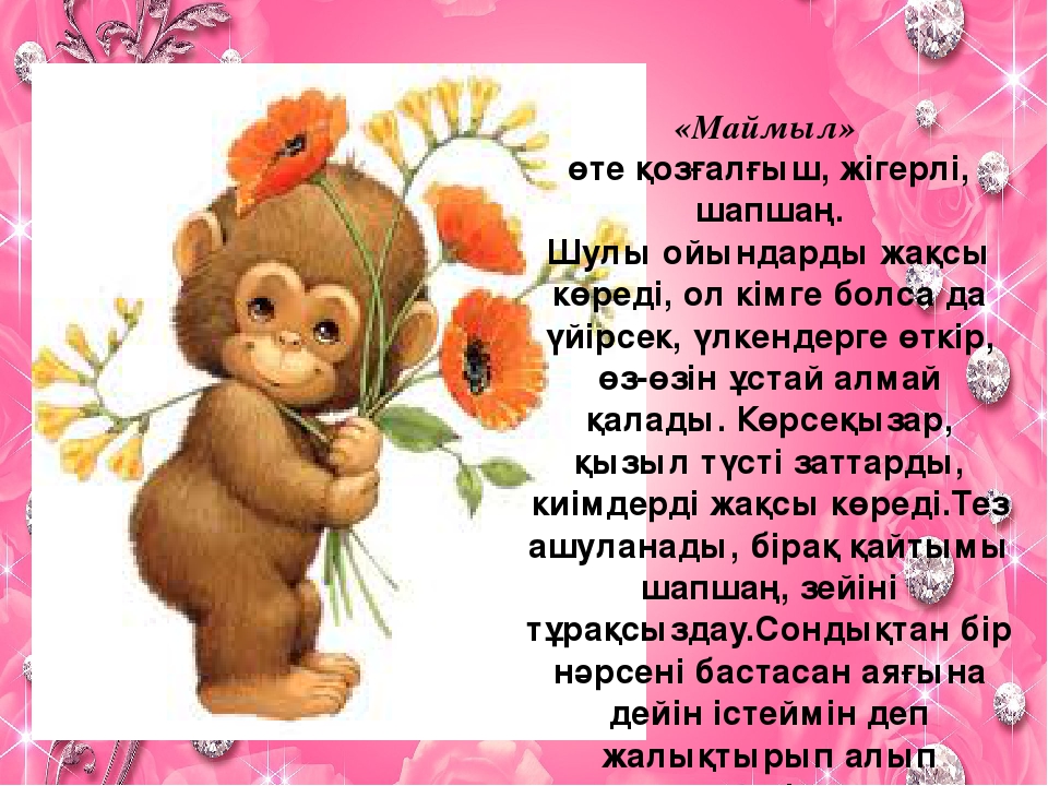 «Бала өмірдің гүлі, күннің нұры» тренинг (балабақша)