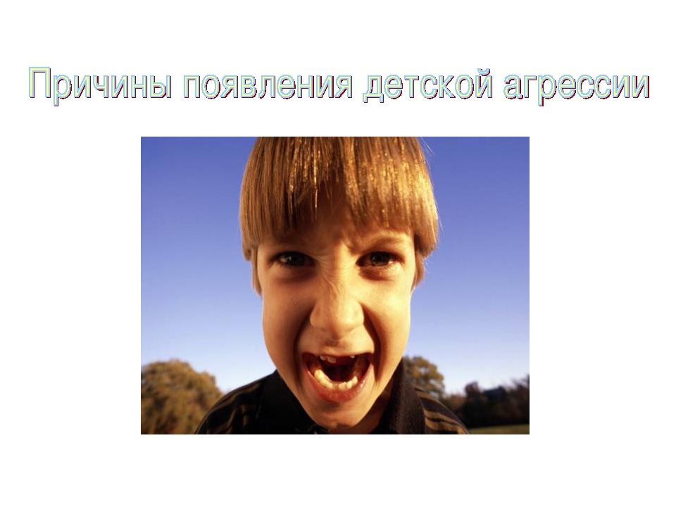 Презентация для собрания "Агрессия"
